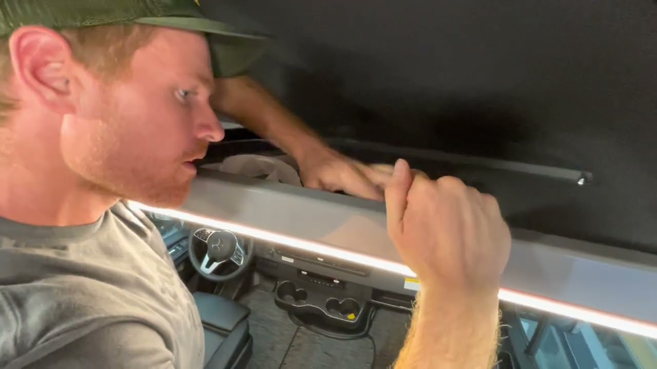 Cab Shelf Cover Install