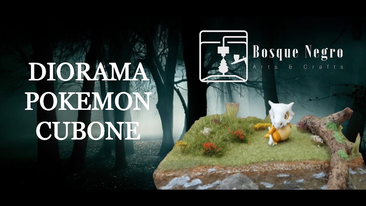 Diorama pokémon Cubone