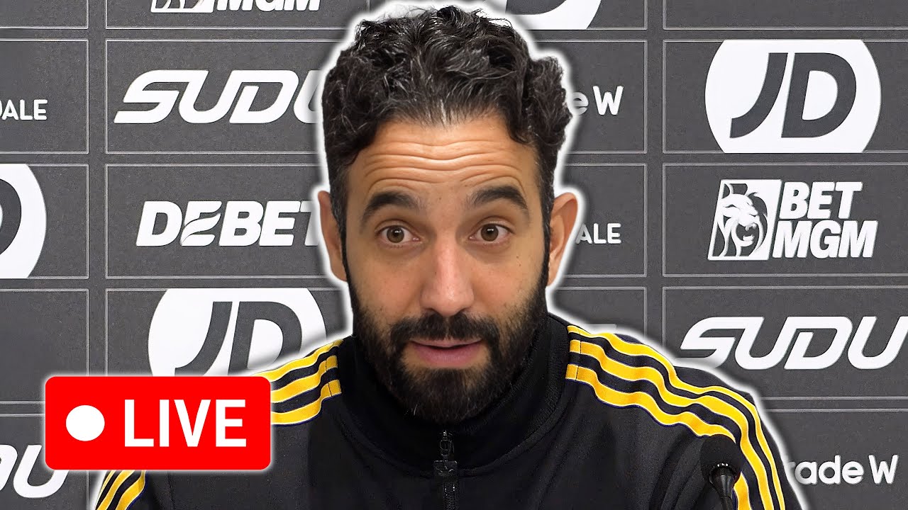 🔴 LIVE | Ruben Amorim and Rob Edwards post-match press conference | Wolves 1-4 Manchester United