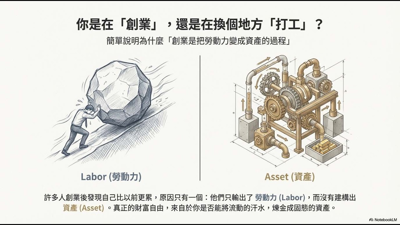 你是在「創業」，還是在換個地方「打工」？