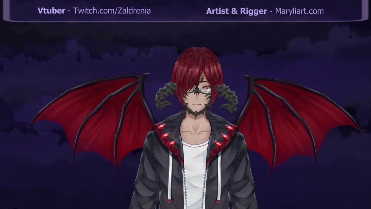 【Live2D Vtuber Model Showcase】 Zaldrenia