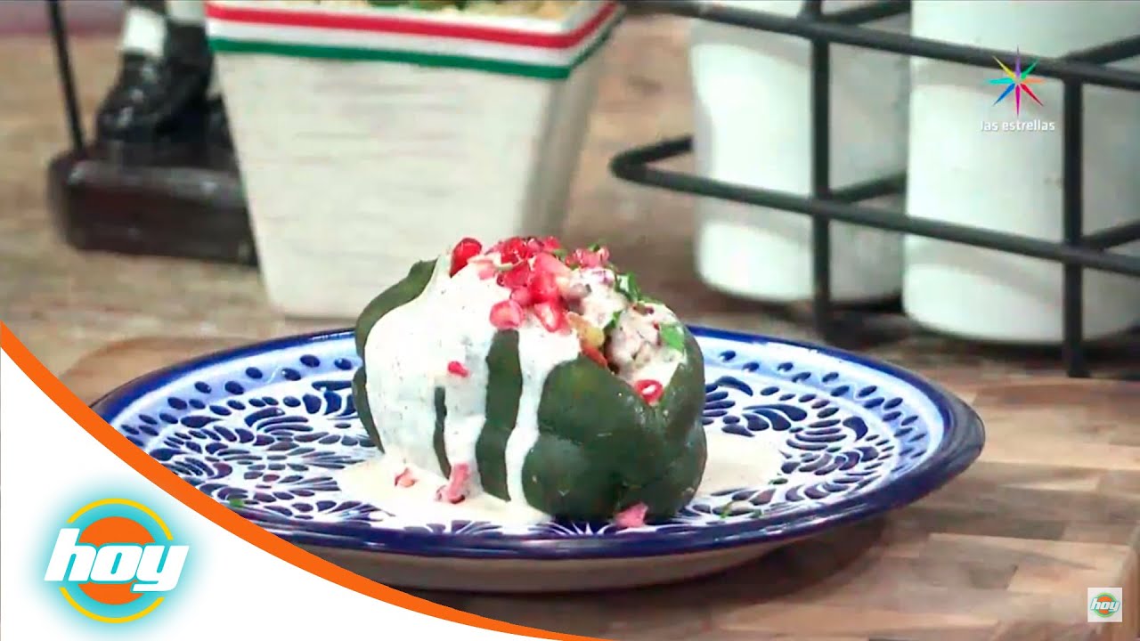 Chiles en nogada | Chef Oropeza | Hoy