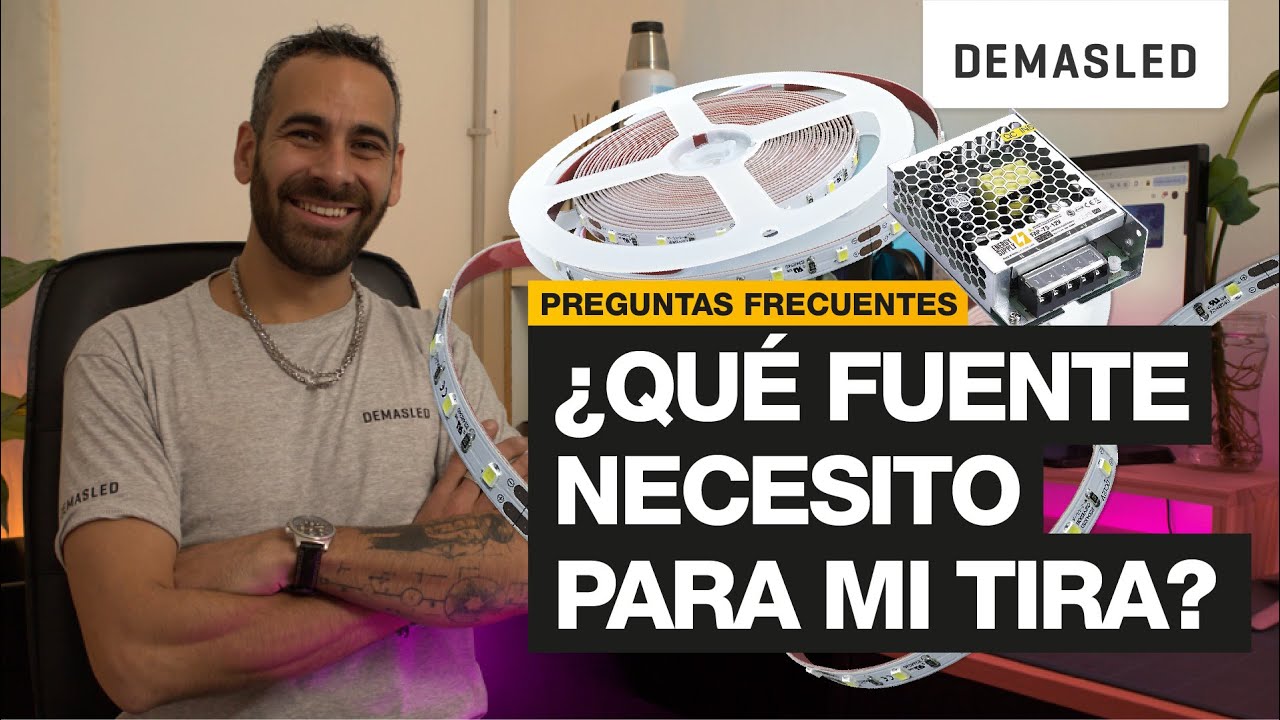 Mejora tu Tira LED con la Fuente de Alimentaci&oacute;n Perfecta