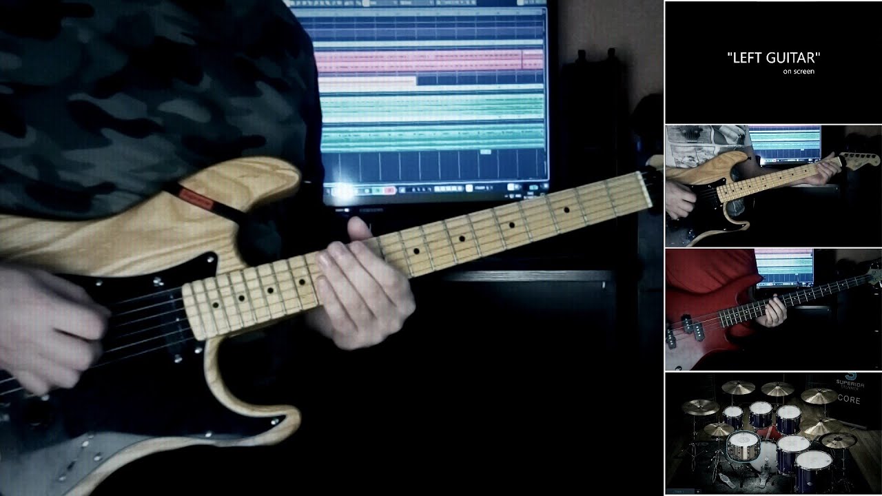 RageGuitarStudio - Angry Metalcore Action(Audiojungle Preview and Visualization)