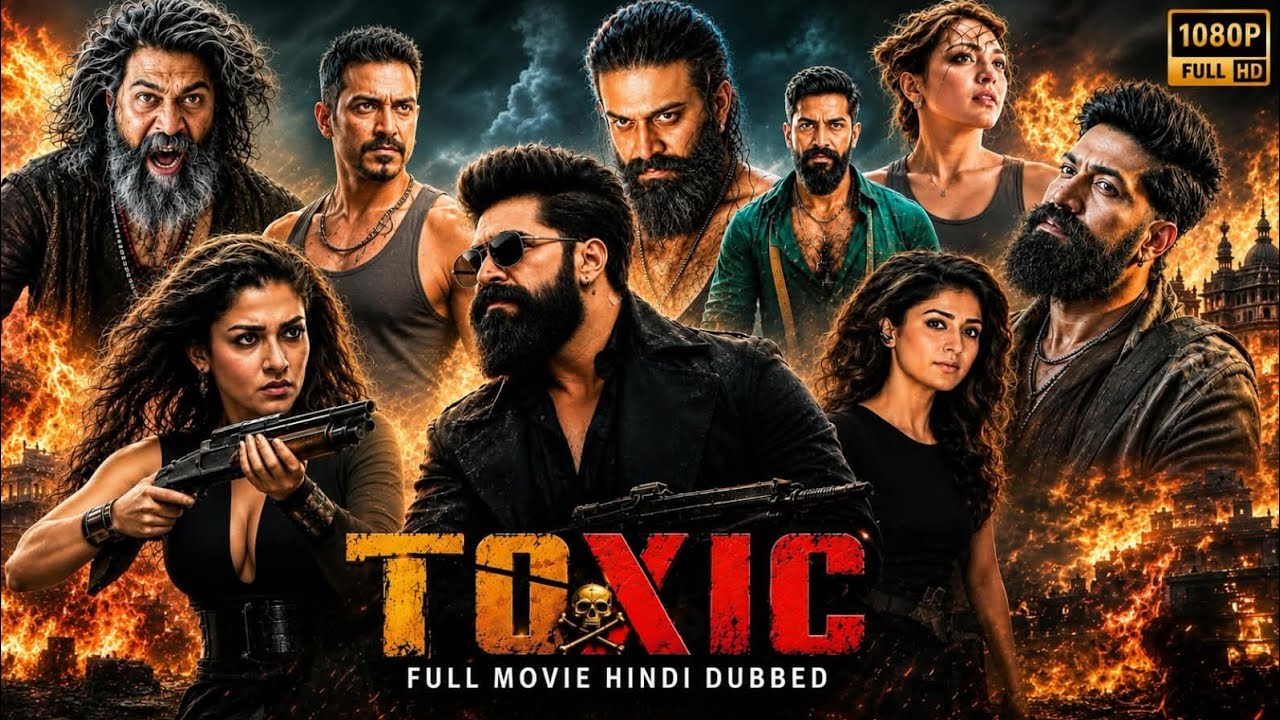 Toxic Full Movie Hindi Dubbed 2026 | Yash | Kiara Advani | Rukmini | Nayanthara | Details & Analysis