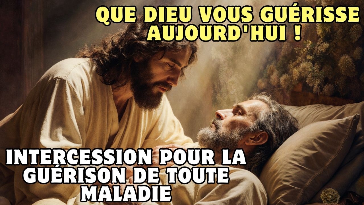 Que Dieu vous guérisse aujourd'hui ! Intercession pour la guérison de toute maladie.