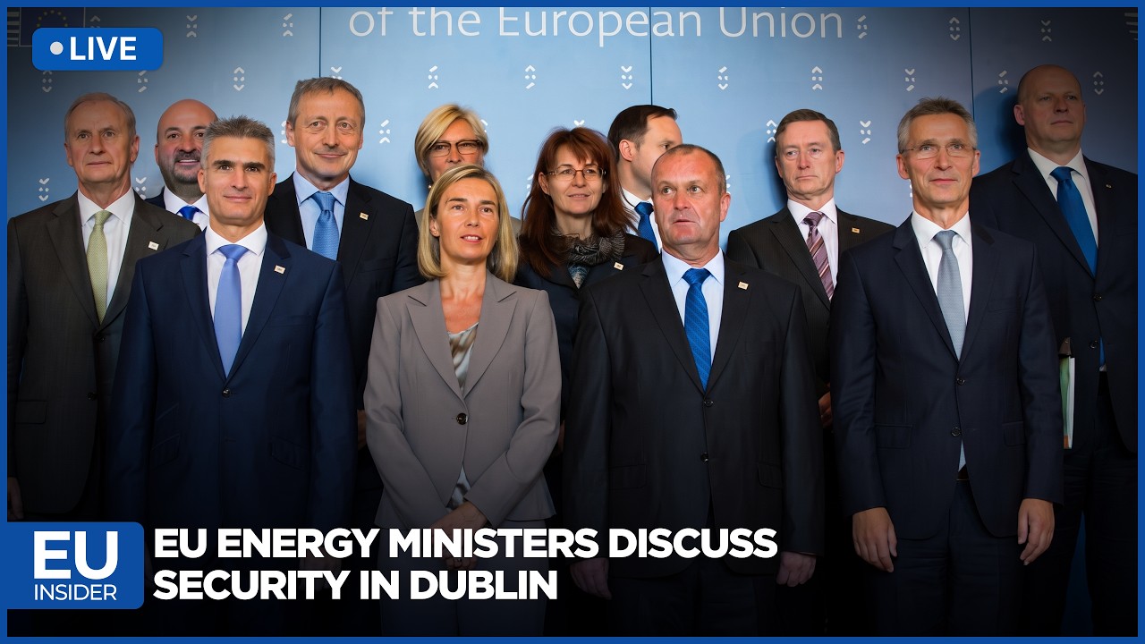 LIVE: EU Energy Ministers Meet in Dublin for Talks on Affordability and Security | AF113