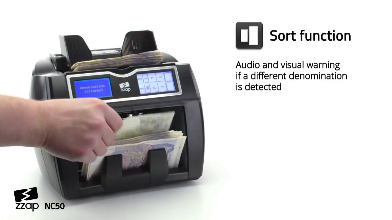 ZZap NC50 Banknote Counter