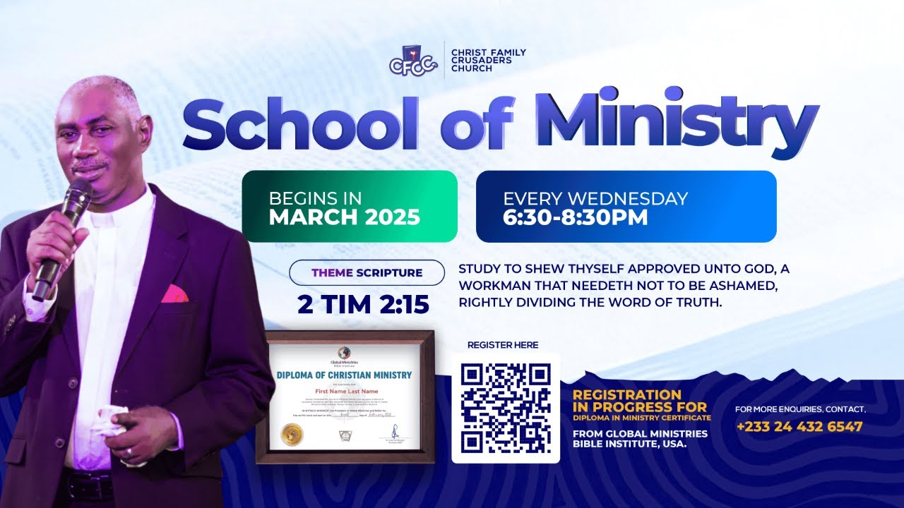 SCHOOL OF MINISTRY @ CFCC DOME 04/03/2026