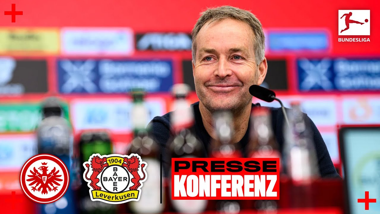 PK mit Kasper Hjulmand vor Eintracht Frankfurt 🆚 Bayer 04 | Bundesliga, 20. Spieltag (re-live)
