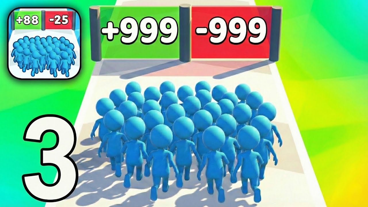 Count Masters: Crowd Runner 3D – Gameplay Walkthrough Part 3 – Epic Crowd Run (Android & iOS)