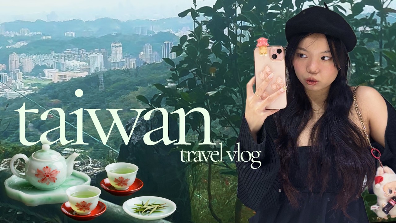 a chill taipei vlog | maokong tea, old streets, xinyi lights