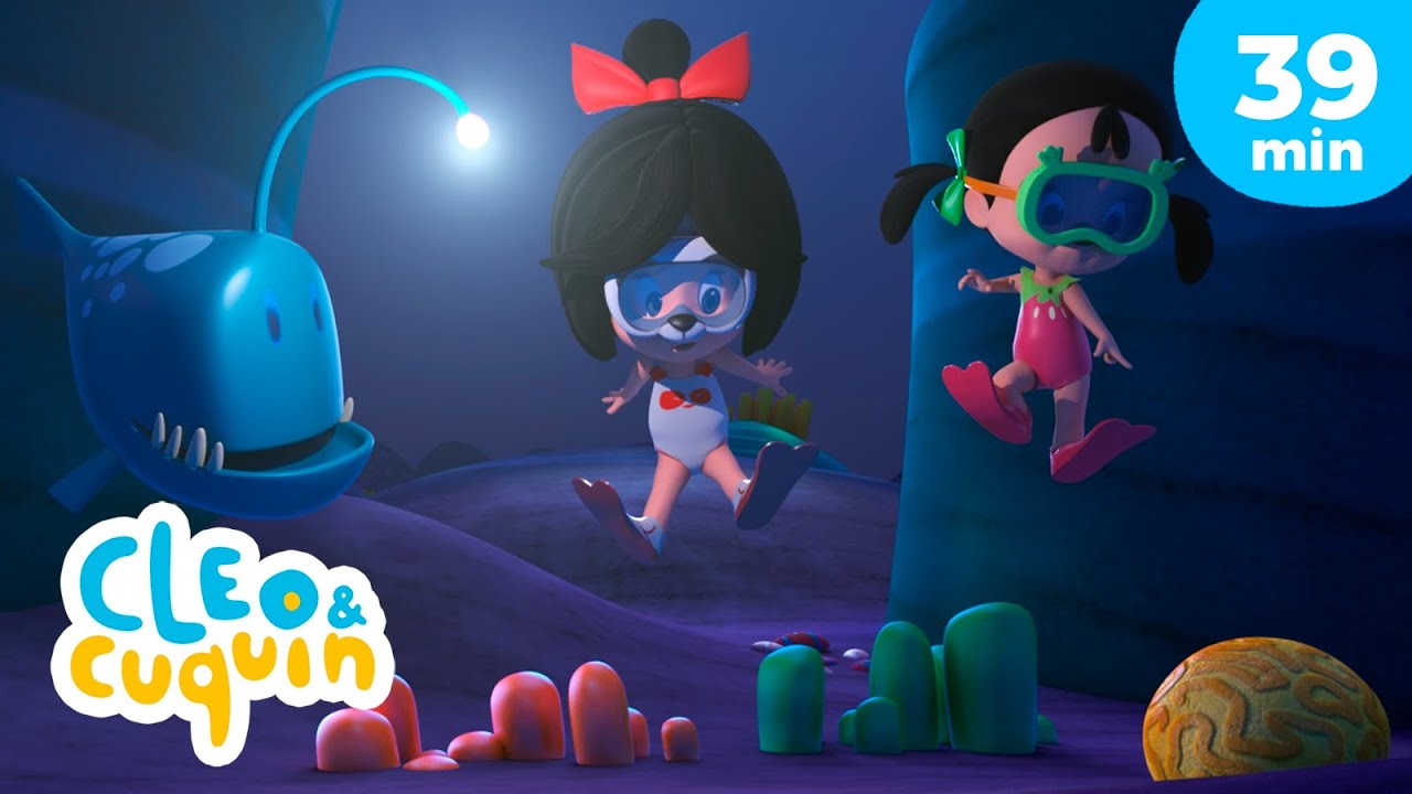 Uma aventura no mar episódios e rimas infantis de Cleo e Cuquin