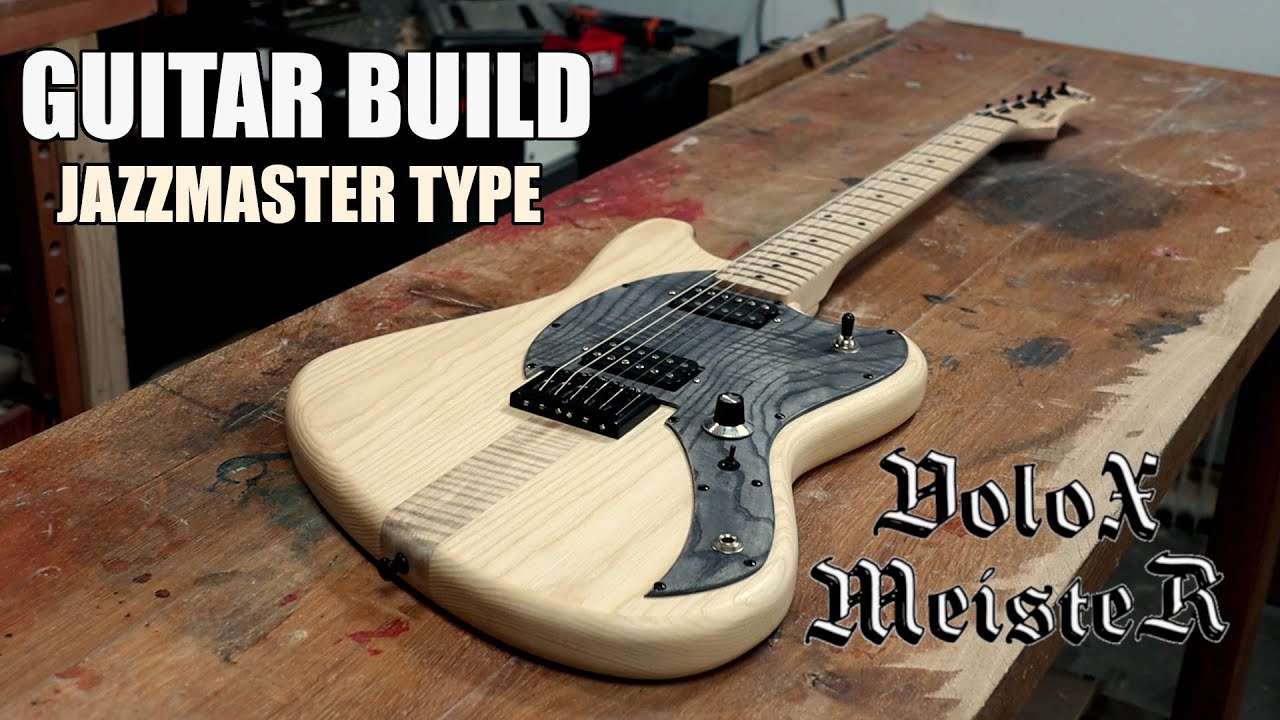 VoloX MeisteR : Fender Jazzmaster revisited. Electric guitar full build Budget edition