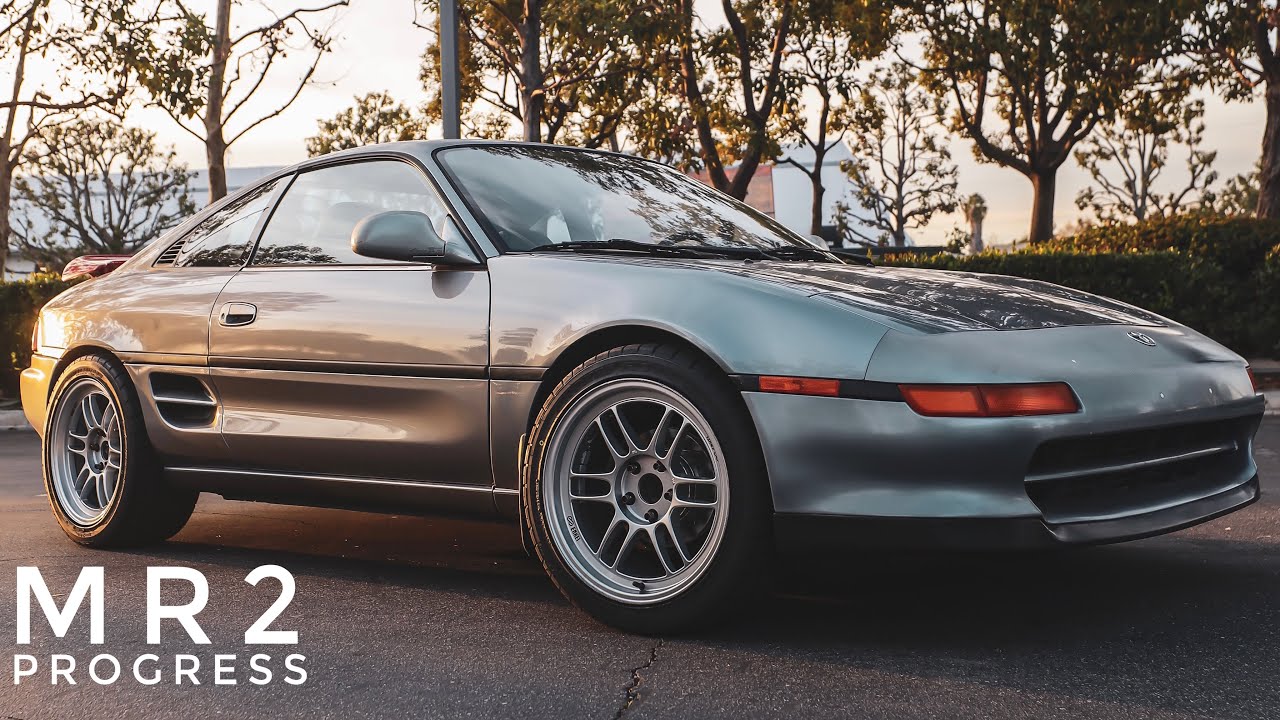 Installing Toyo Proxes R1R Tires on the Toyota Mr2 | Huge Difference! Size Matters!