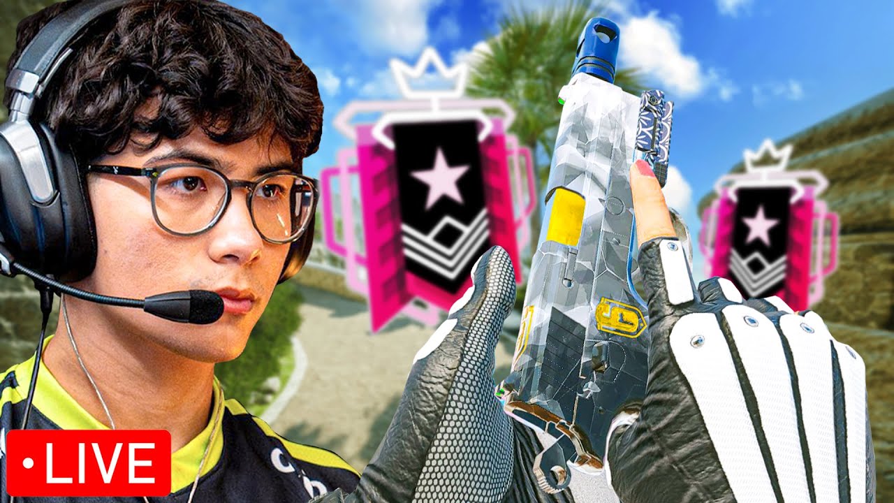 How A Pro Plays Top 1% Ranked! (Rainbow Six Siege X)