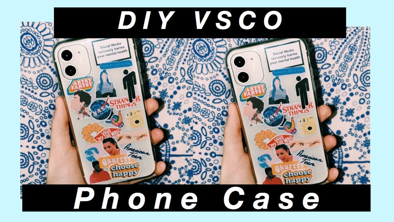 DIY VSCO Aesthetic Phone Case