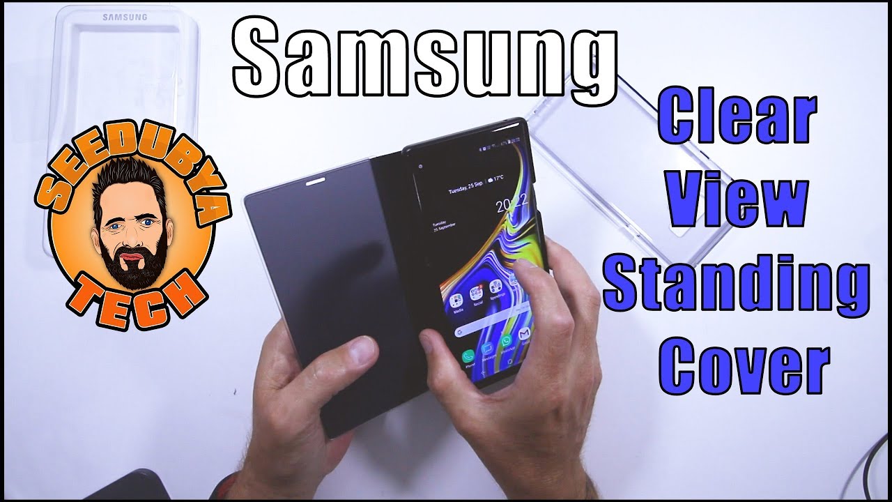 Galaxy Note 9 Clear View Standing Cover