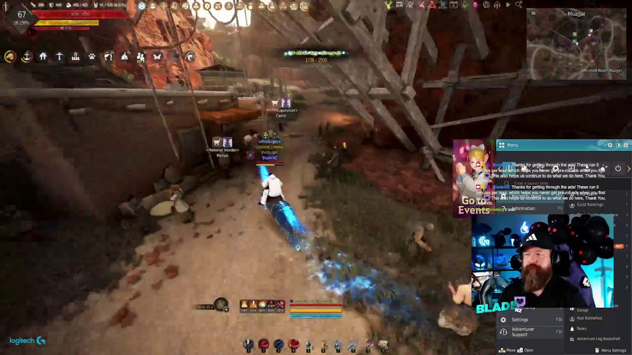 Treasure Grinds & Chill Vibes | Black Desert Partner @BladeNZ