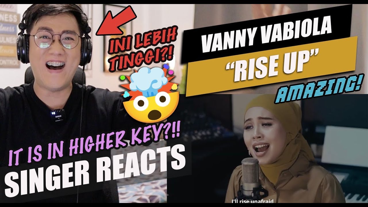 Vanny Vabiola - Rise Up - Andra Day Cover | SINGER REACTION