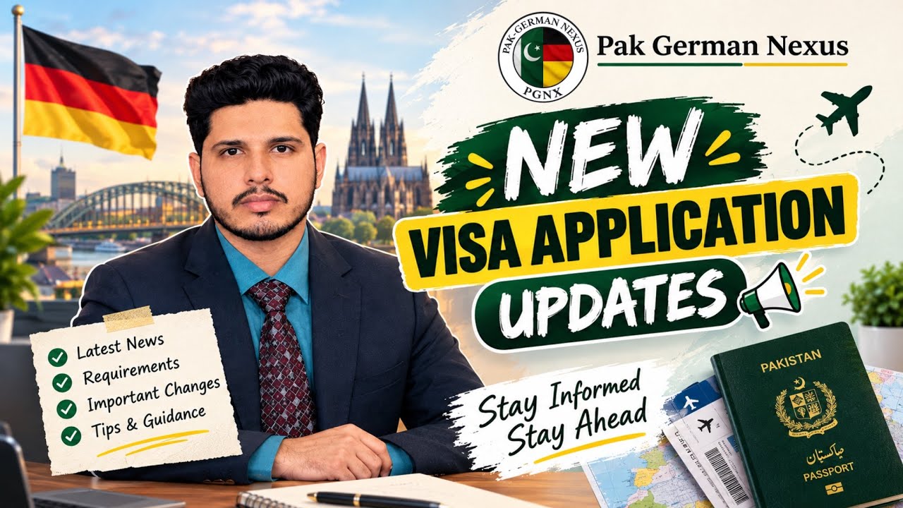 Germany Student Visa 2026 🇩🇪 | 3 NEW Application Changes for Pakistan