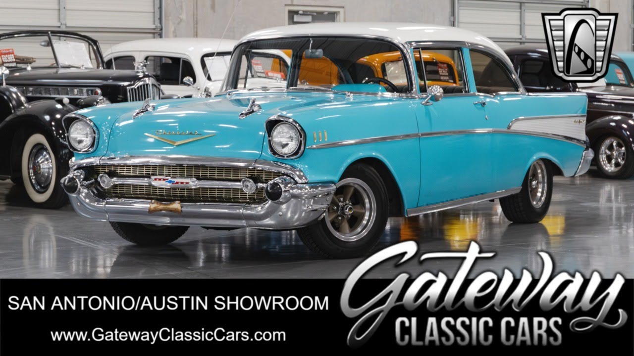 1957 Chevrolet Bel Air - 350 cid - Gateway Classic Cars - San Antonio / Austin #1073