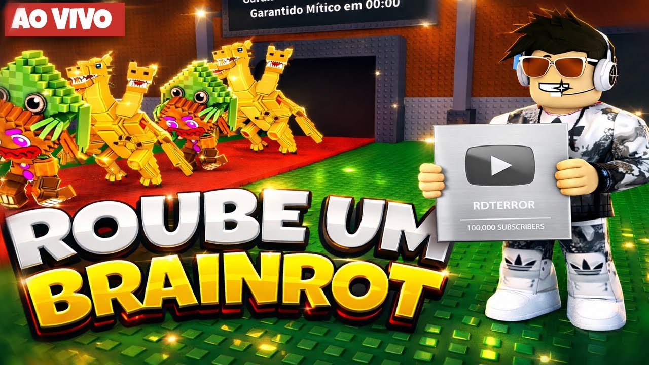 😲LIVE ON 🔴 CHEGA COM A NATA DA NATA  🔥 TROCANDO BRAINROTS RAROS 🎈 - ROUBE UM BRAINROT AO VIVO 🔥😲