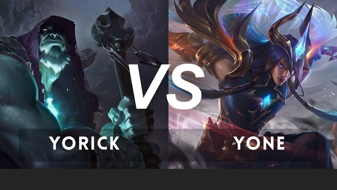 Fighting duelists can be challenging | Yorick VS Yone
