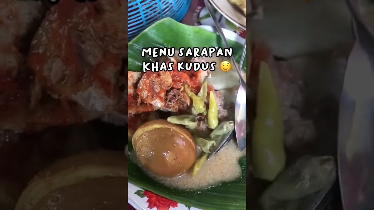 Wajib dicoba menu sarapan khas kudus Lentog Tanjung enak dan murah #kulinerkudus #kuliner #viral