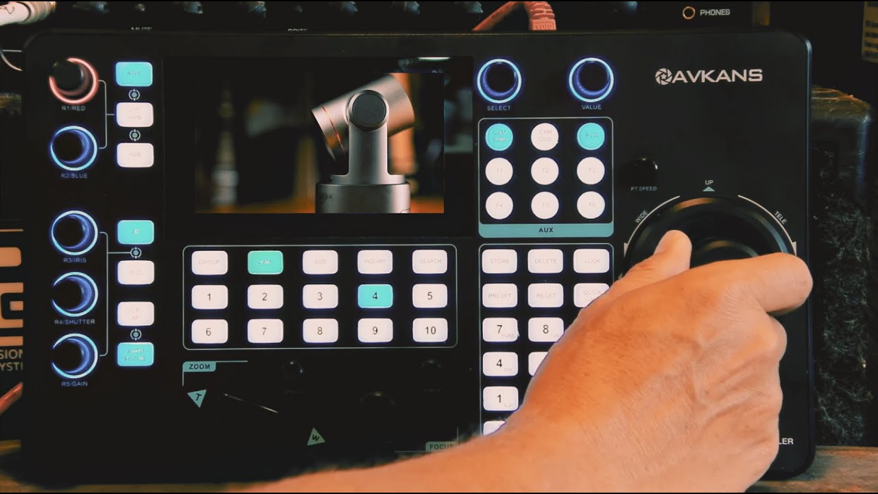 How to setup OBSBOT TAIL 2 with AVKANS AV-JOY-PRO