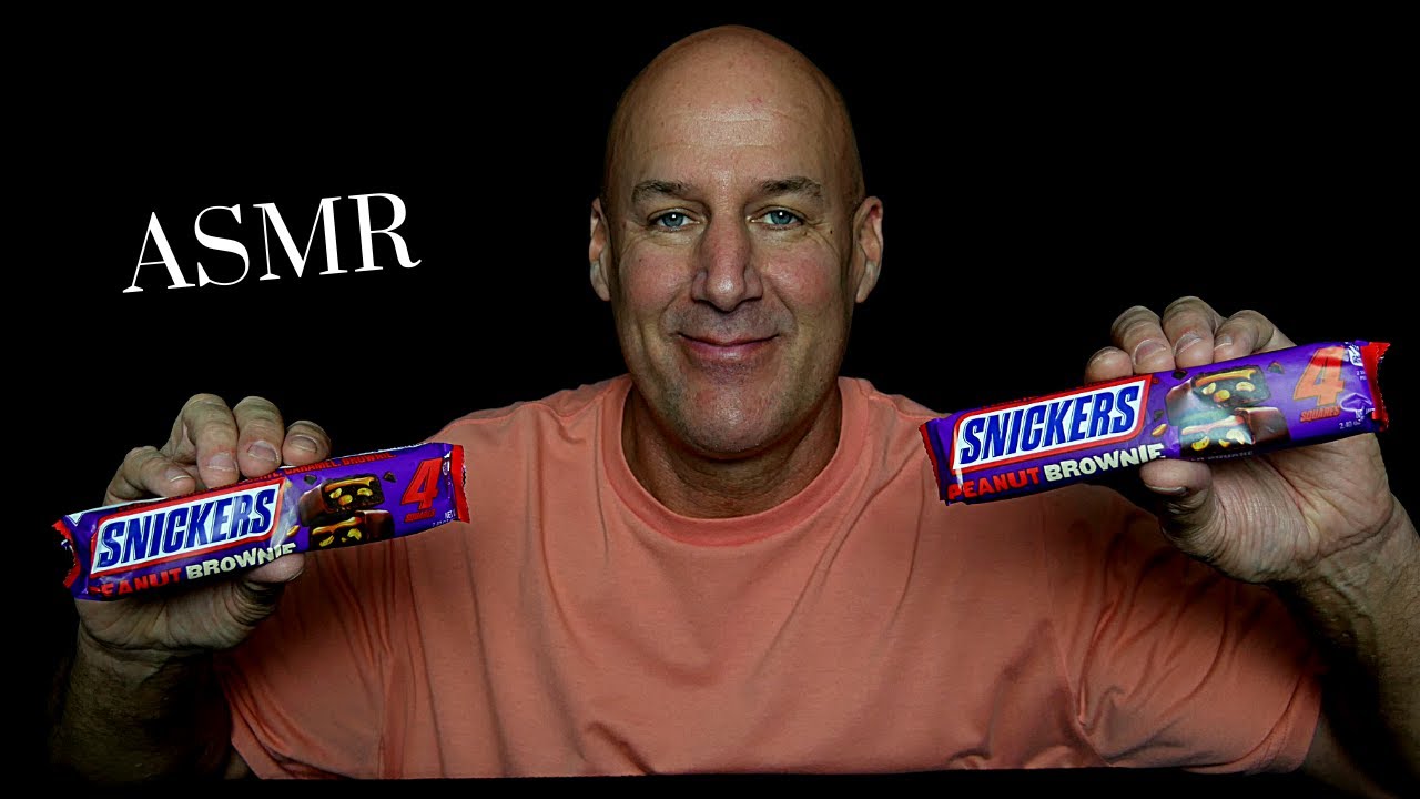 АСМР: ЖЕВАТЕЛЬНЫЕ КОНФЕТЫ SNICKERS С АРАХИСОМ (ЗВУКИ ПОЕДАНИЯ) МЯГКАЯ РЕЧЬ