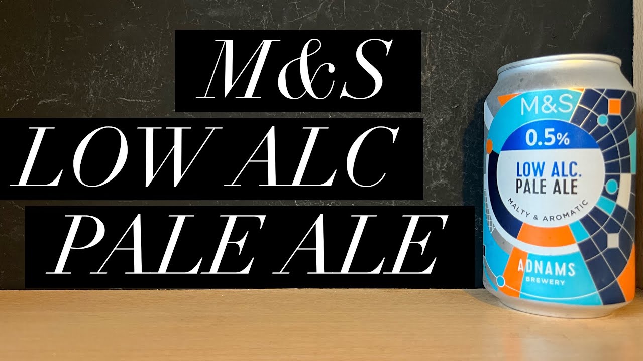 Обзор слабоалкогольного светлого эля M&S, пивоварня Adnams, обзор слабоалкогольного пива M&S.