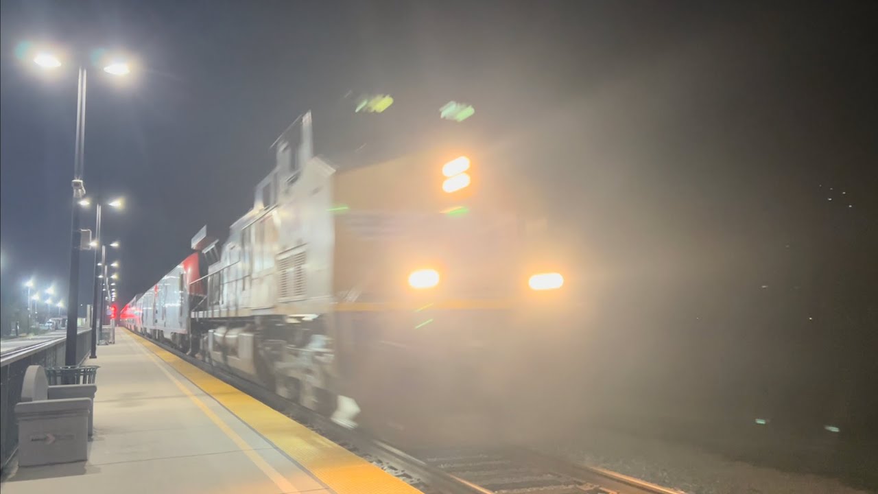 Weekly video with a Union Pacific AC4400CW leader on the Amtrak Coast Starlight