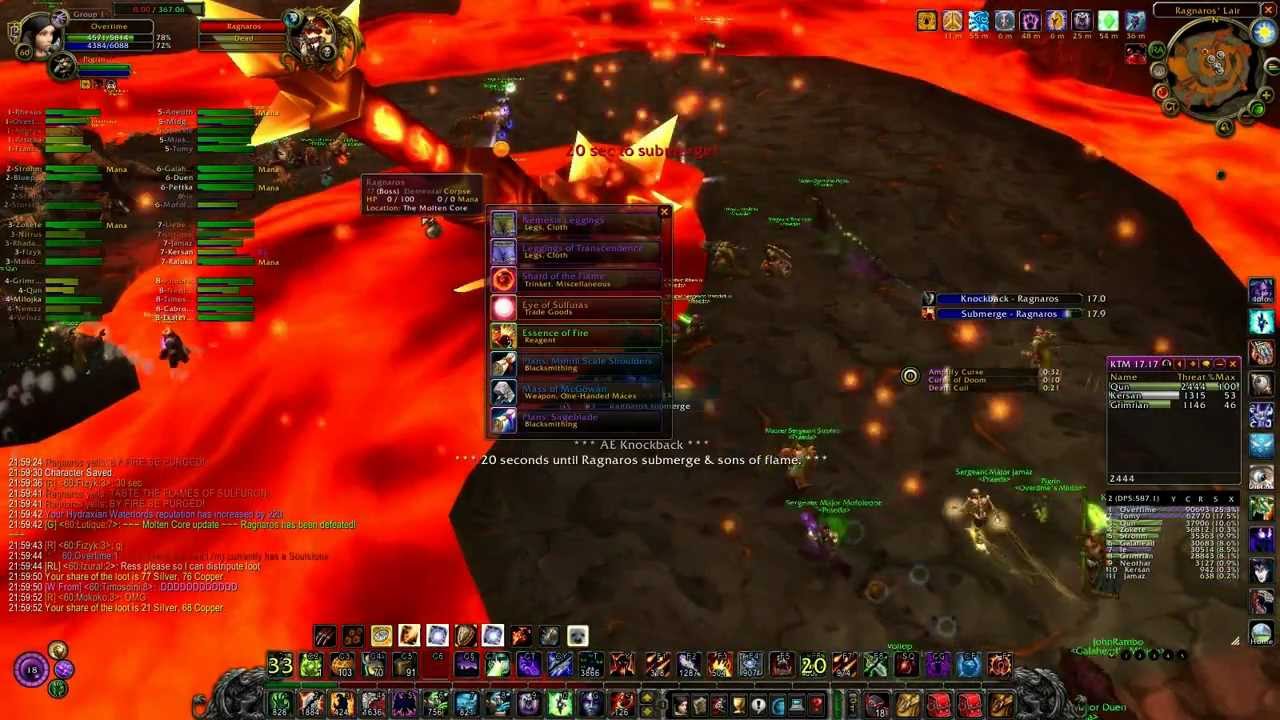 Praeda receives guild first Eye of Sulfuras!