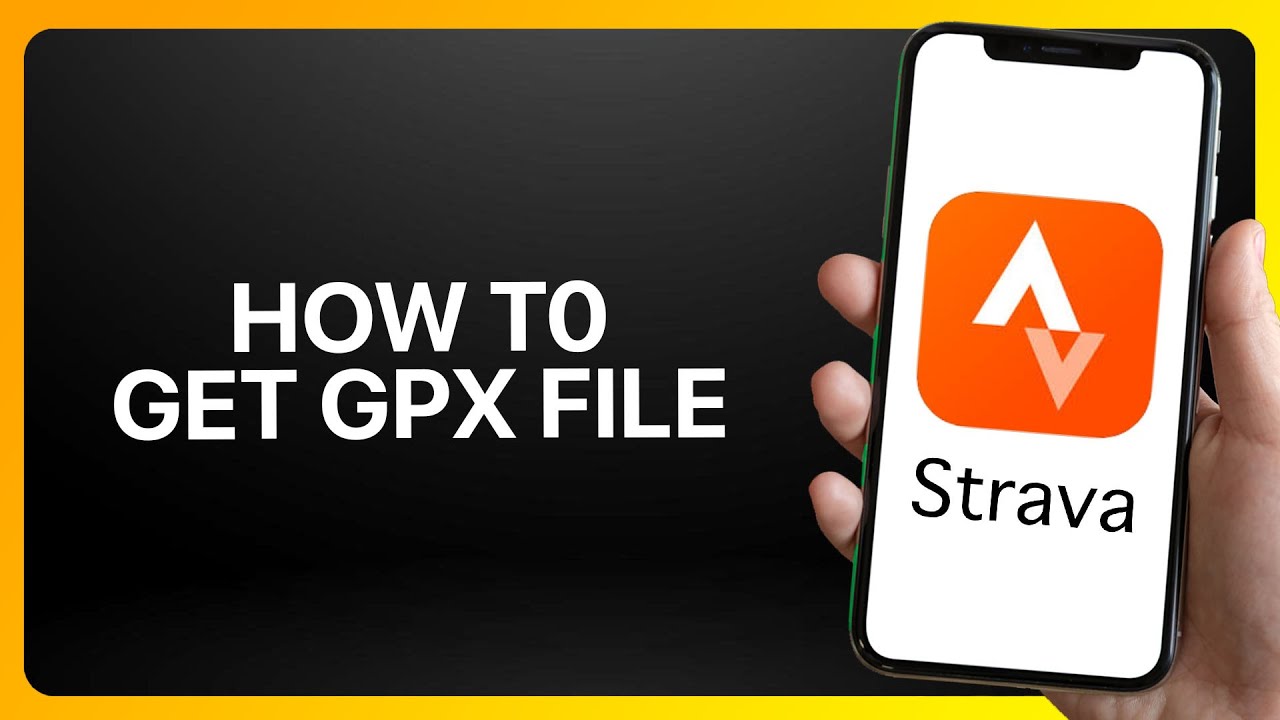 Как получить файл GPX из Strava. Руководство.