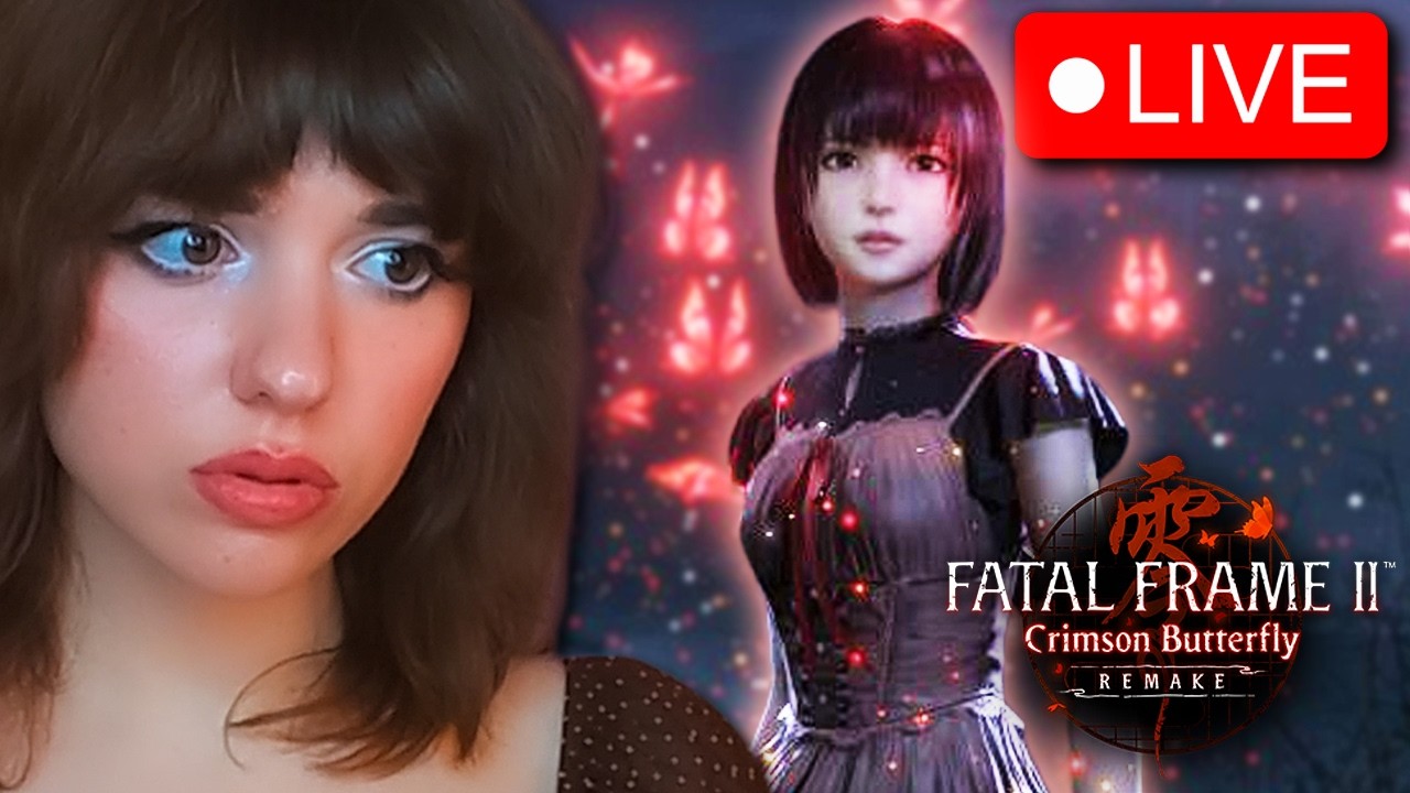This game is HARD! Fatal Frame: Crimson Butterfly  [🔴LIVE ]