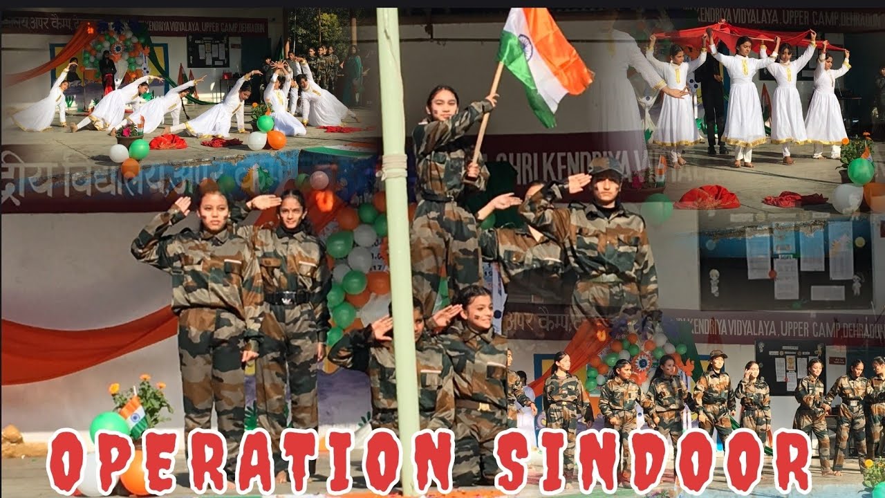 Operation Sindoor || Theme  Pahalgam Attack || Patriotic Dance by Students of KV UC DDN