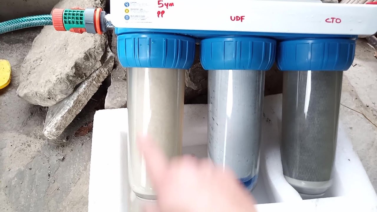 FILTRO ACQUA A 3 STADI FUNZIONA