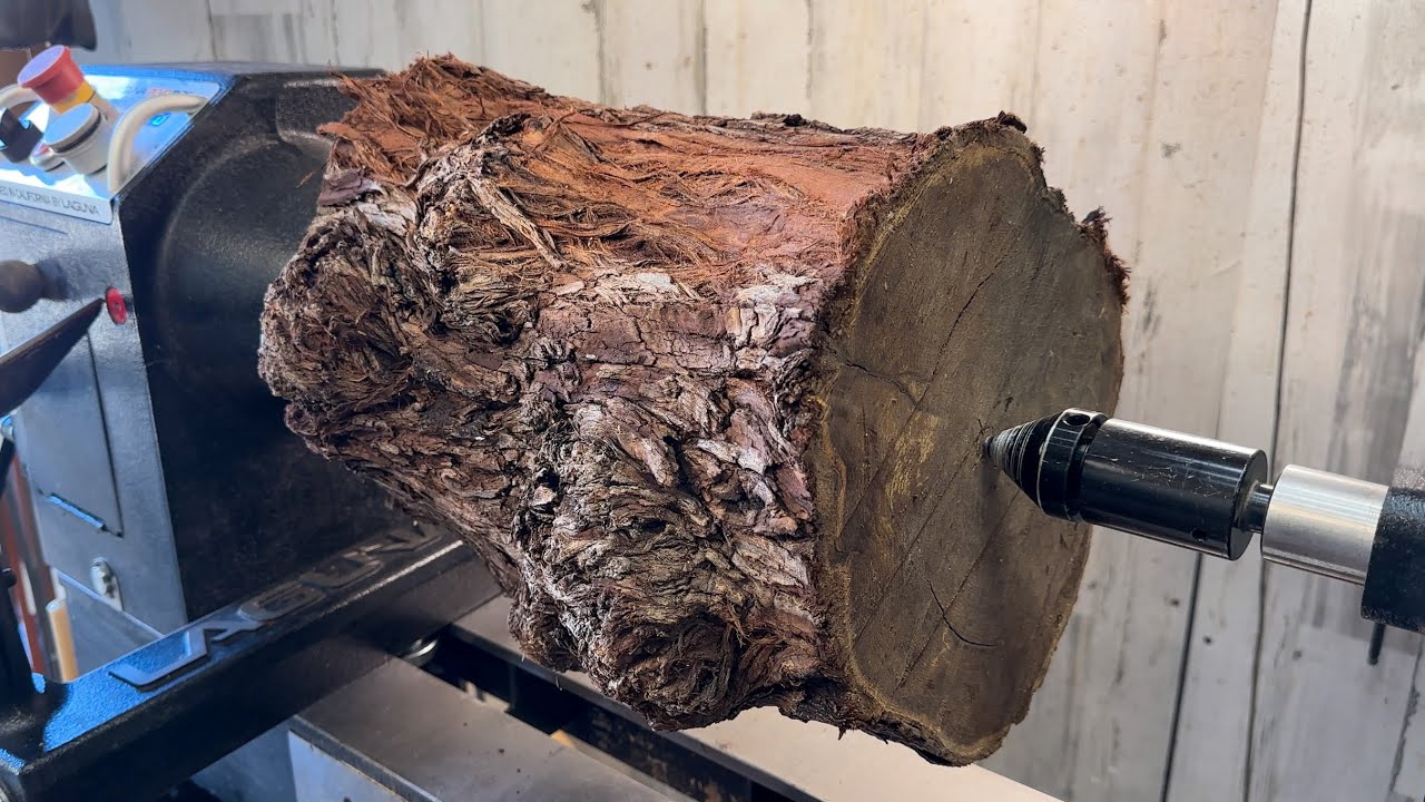 Woodturning - Russian Olivewood Vase