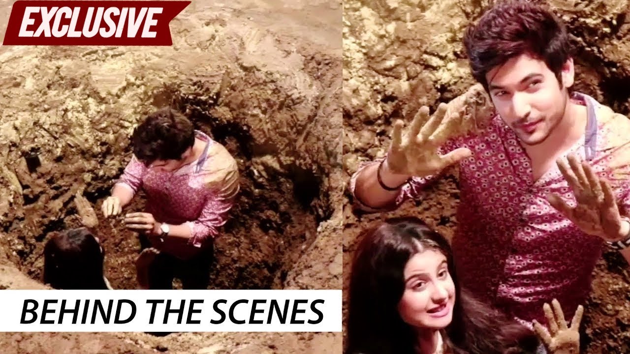 Internet Wala Love: A GLIMPSE Of Tunisha Sharma & Shivin Narang While Shooting In The Mud | BTS