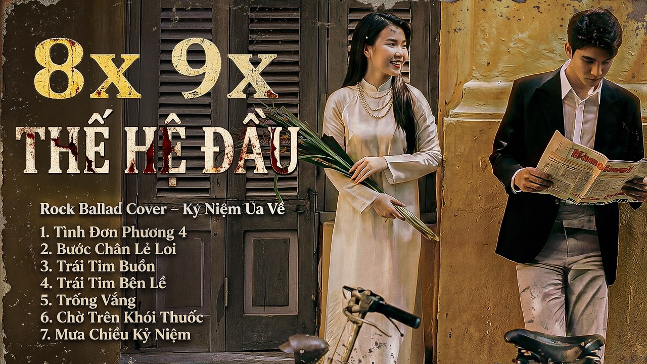 Nhạc 8x 9x Thế Hệ Đầu | 🎸Rock Ballad Cover – Những Bài Hit Gợi Ký Ức Thanh Xuân