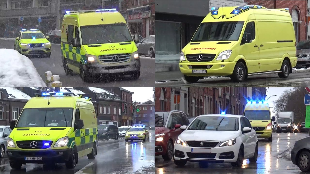 [Onopvallend - ex NL] Vele ambulances en politie met spoed bij CHR Citadelle Liège