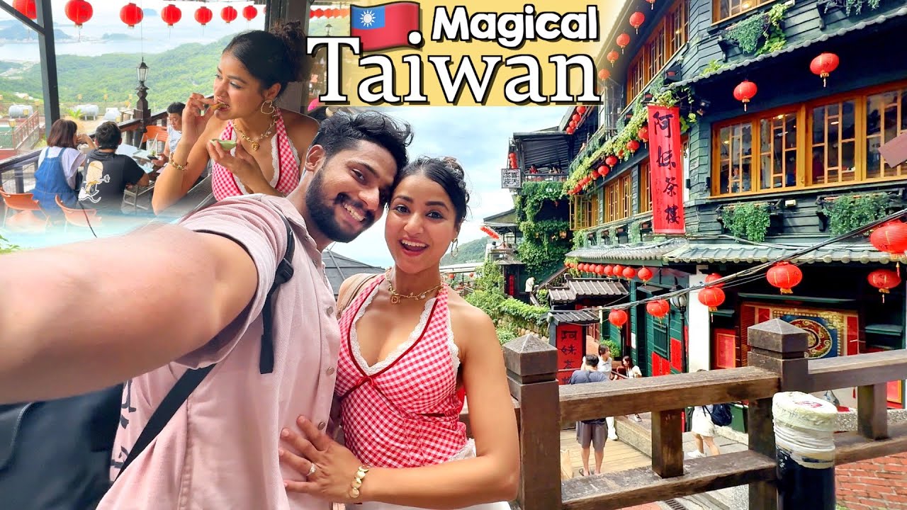 We Went On A Magical Journey to Taiwan 😍 | Teahouse, Boba Capital, etc | Taiwan Ep.1