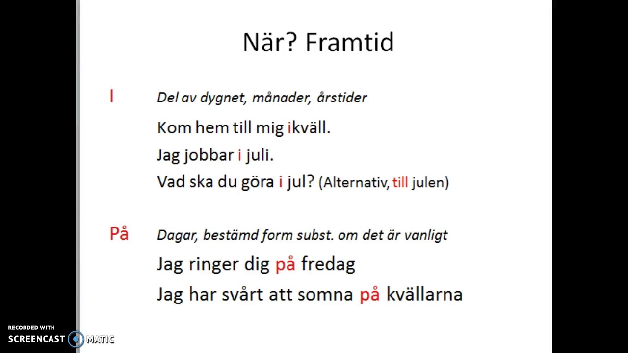 EvasSfi Prepositioner 2 Tid