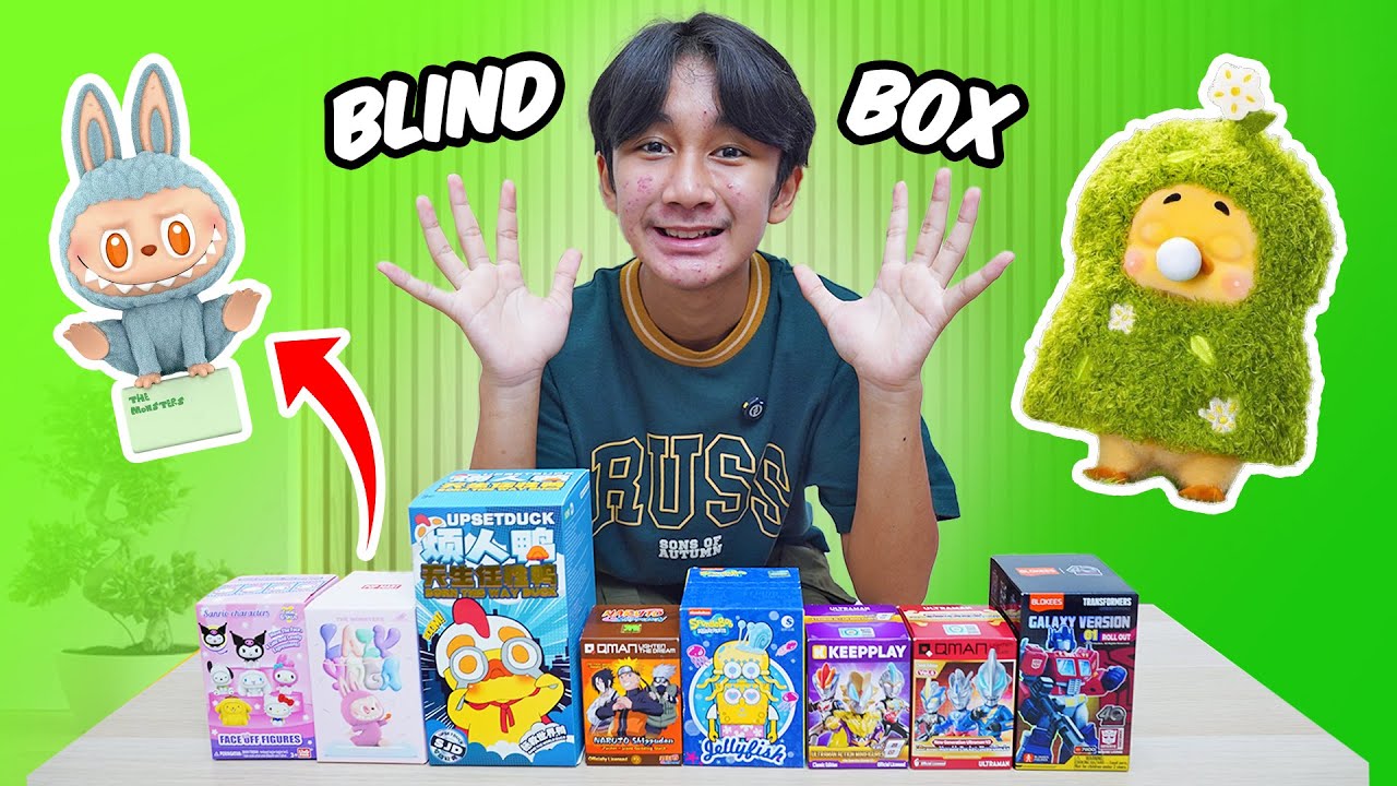 Ziyan Unboxing Banyak Blind Box Viral