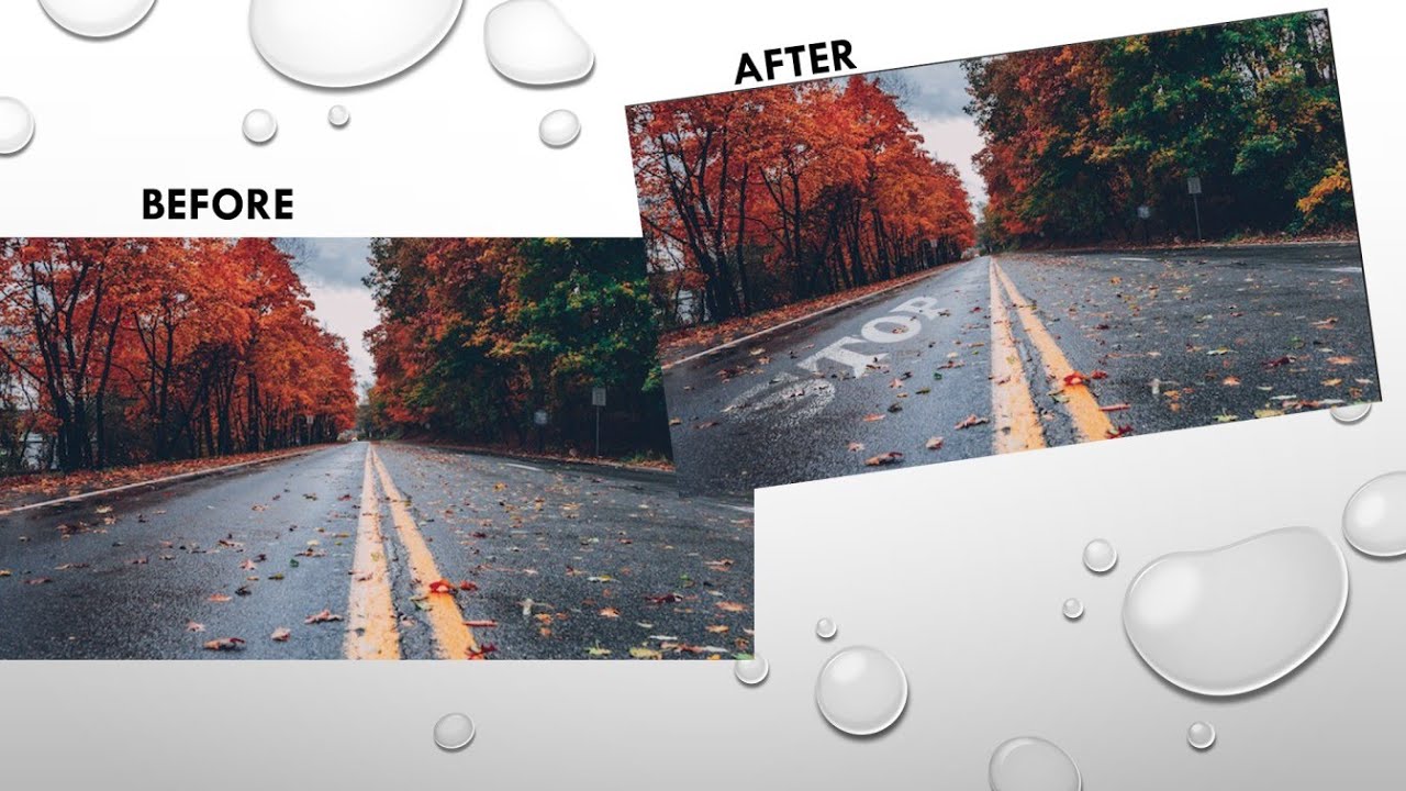 How to paint text on the road | vanishing point
