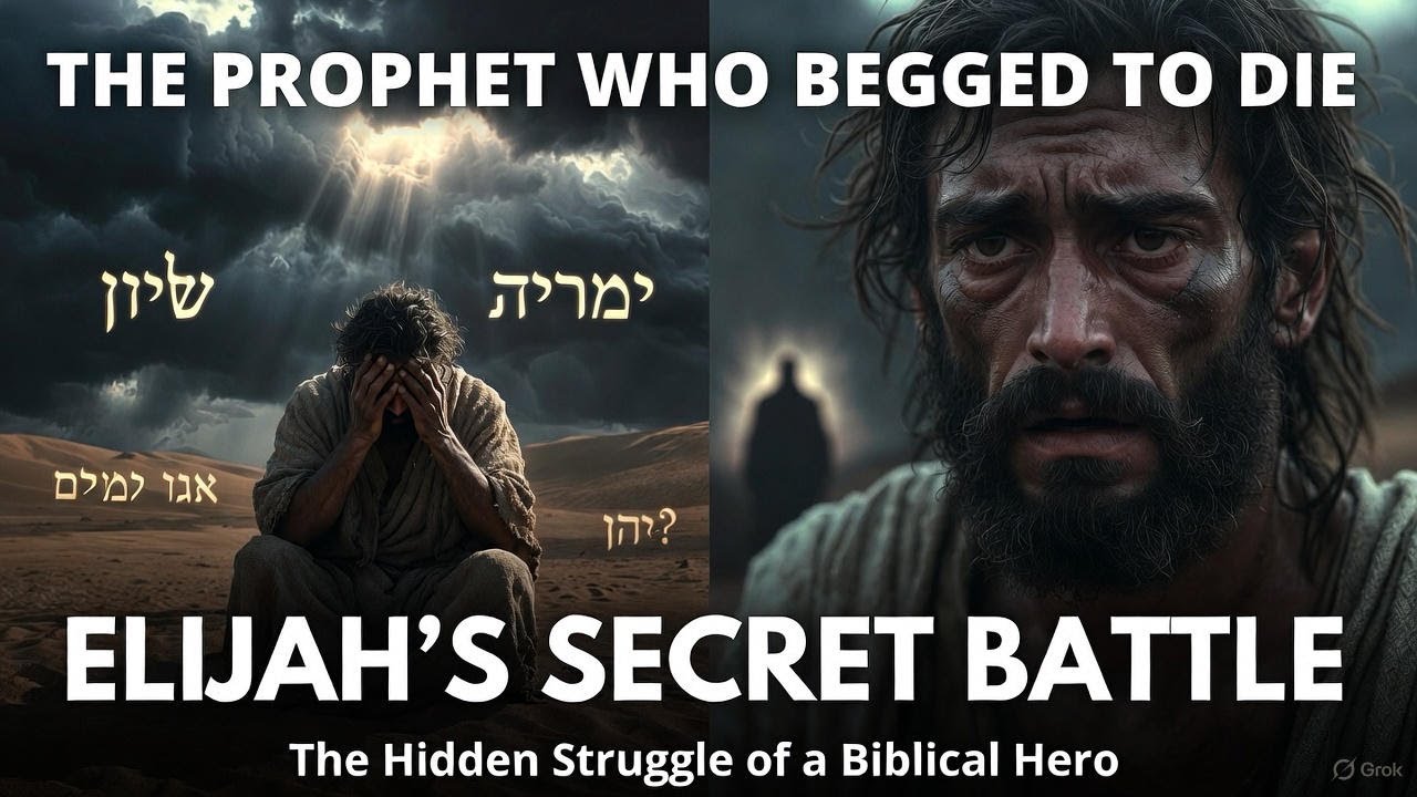 The Prophet Who Begged God to Die: Elijah's Secret Battle with Depression