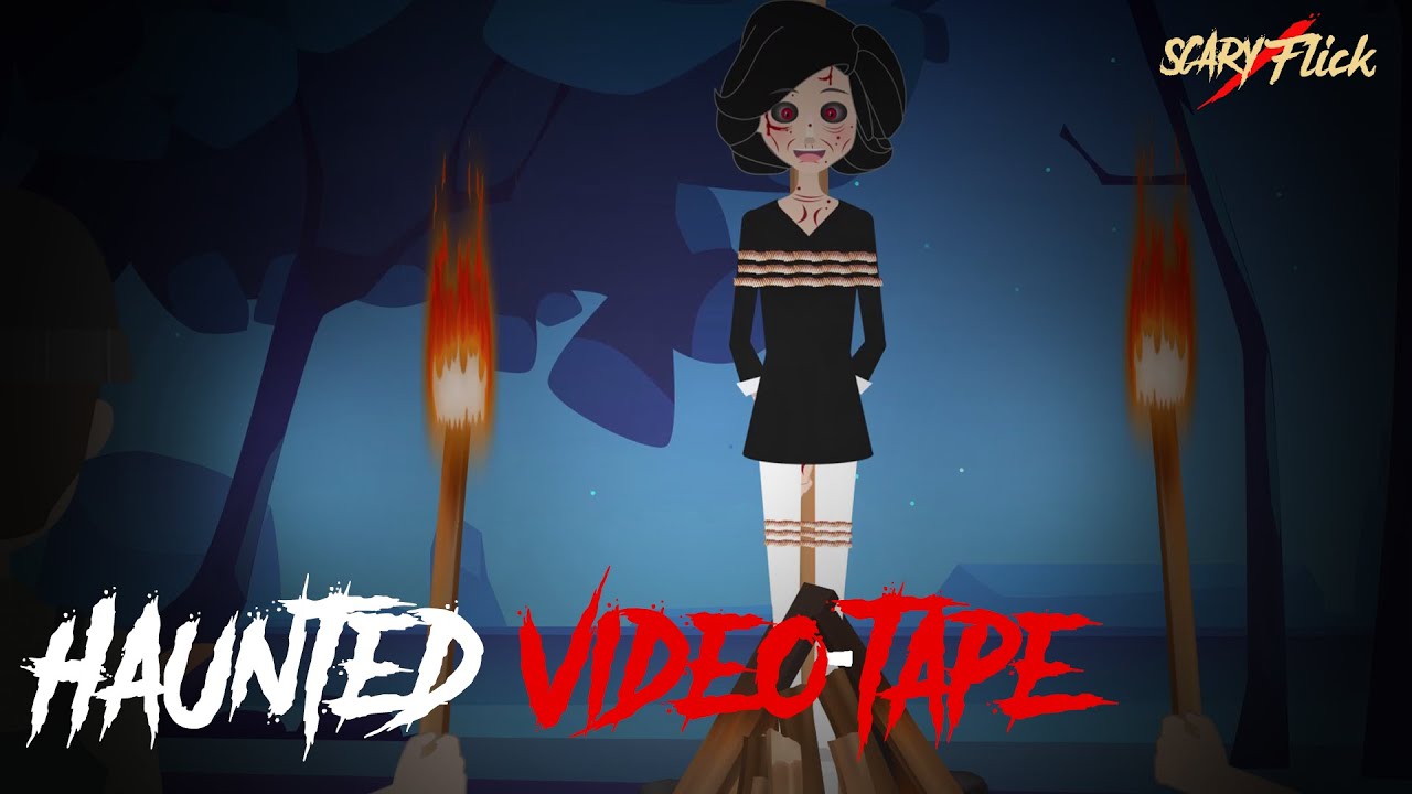 Haunted Video-Tape I Animated Horror Story In Hindi I Scary Flick E86