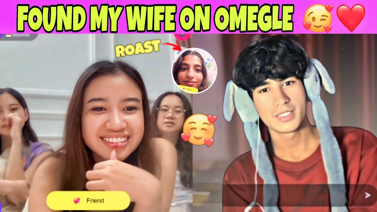 FOUND MY LOVE ON OMEGLE 😍 || LIVE ROASTING ON OMEGLE 💀