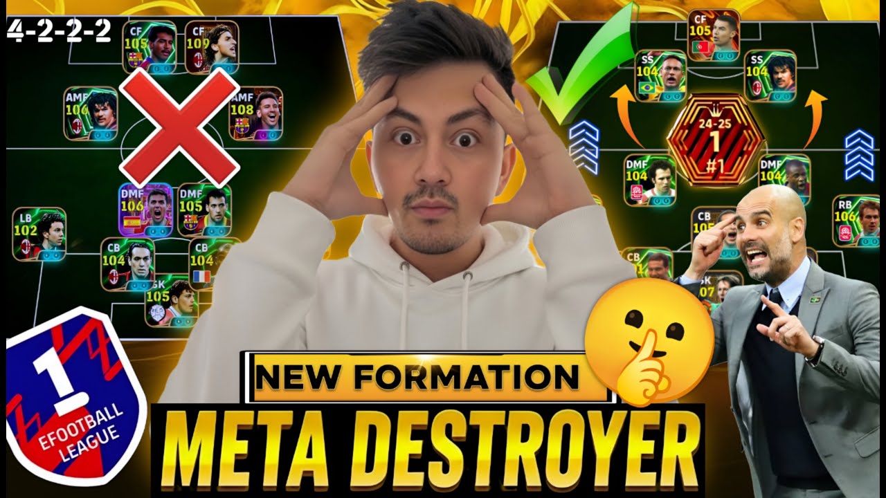 🚨Rankpush With New META Formation and Jurgen Klopp🤯🔥 eFootball LIVE